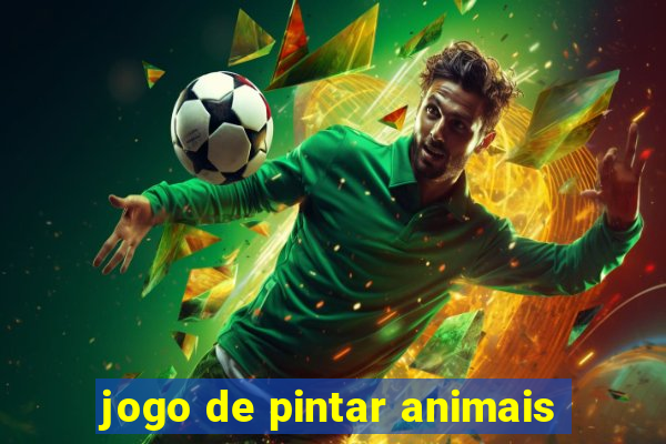 jogo de pintar animais